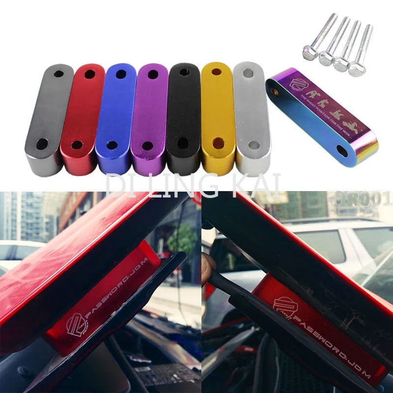 

Car Modification JDM Hood Heightener Hood Heightener Engine Hood Ventilation Mounting Screws Auto Accessories