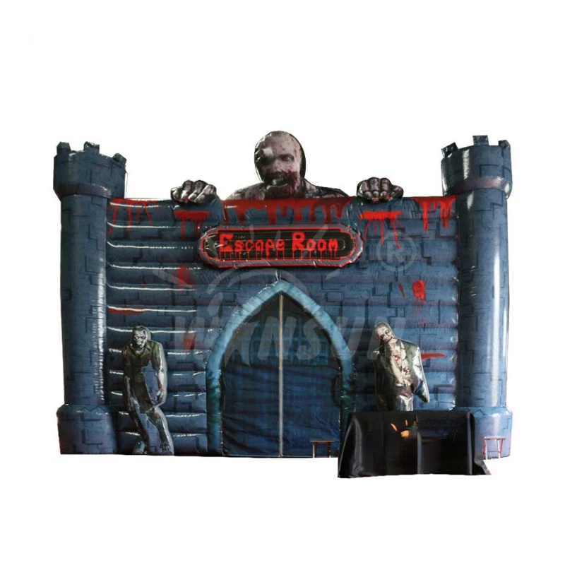 Halloween inflatable haunted house