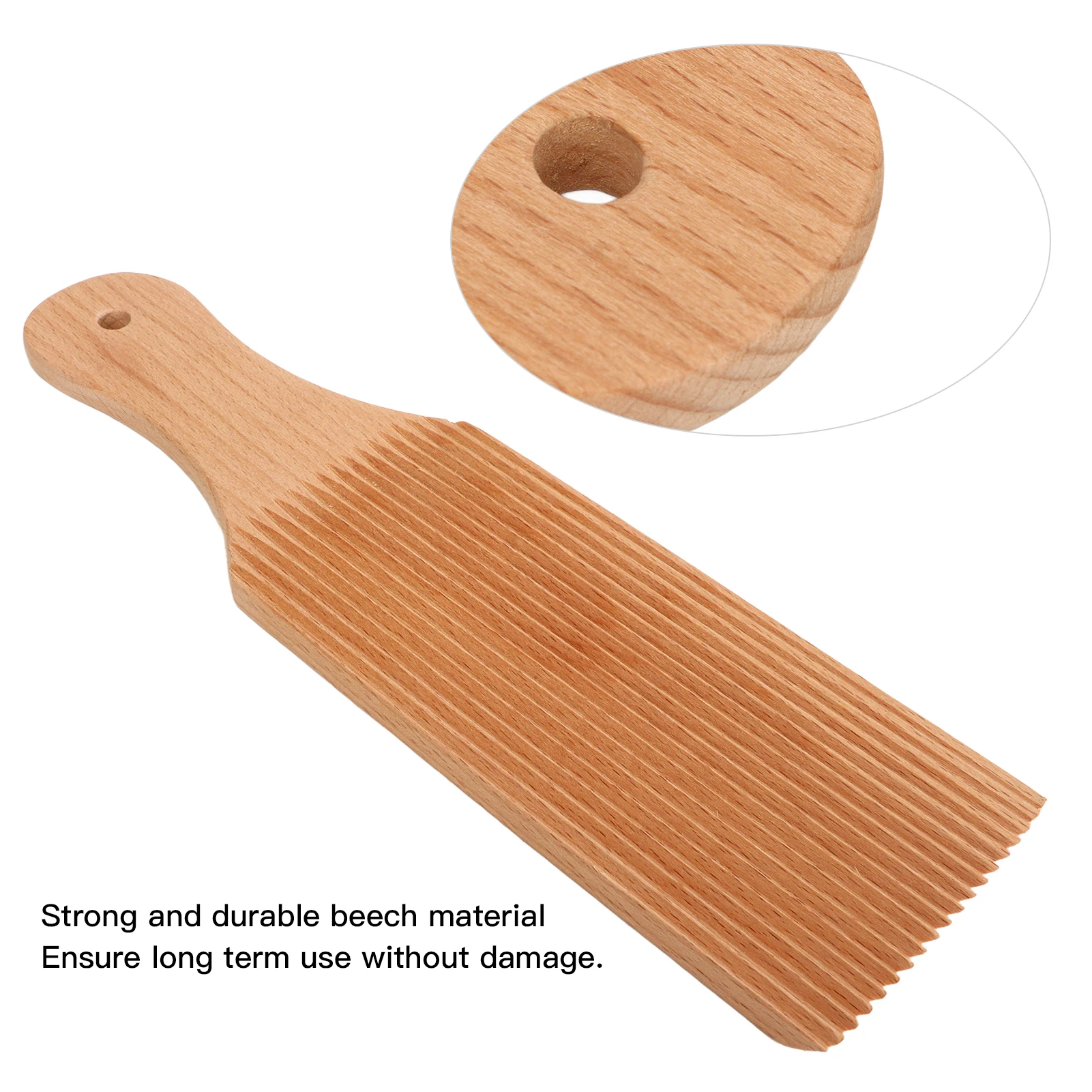 Gnocchi Board, Unique Curved Design for Handmaking Italian Gnocchi Pasta, Authentic Pasta Board Pasta Making Tools