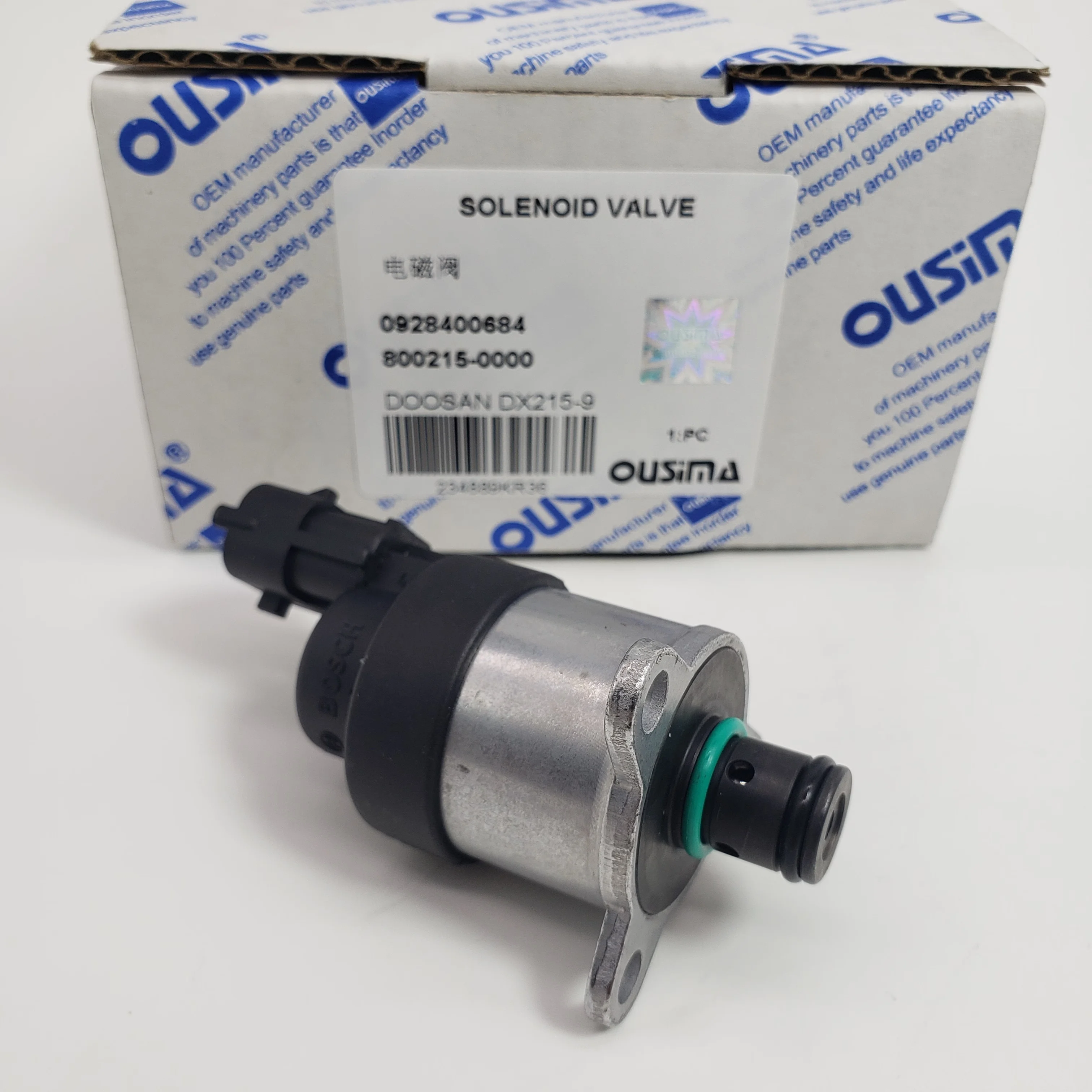 Construction Machinery Parts for 0928400684 800215-0000 Common Rail Diesel Fuel Pump Solenoid Valve for DOOSAN  DX215-9