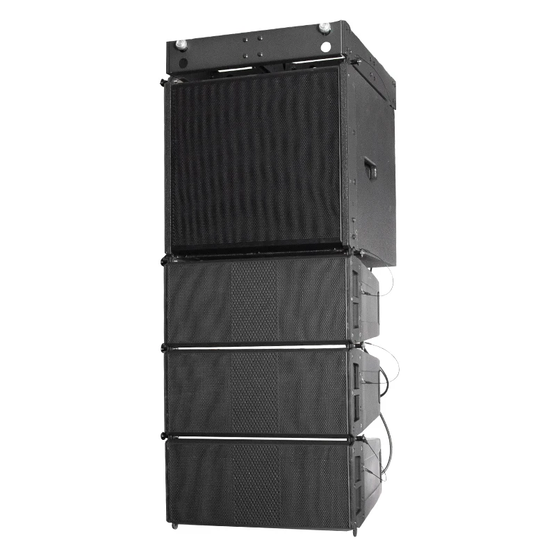 

Professional 6-inch Line-Array Speaker System With 15" 1000W Subwoofer, DSP, Portable PA For Outdoor Events & Live Performances