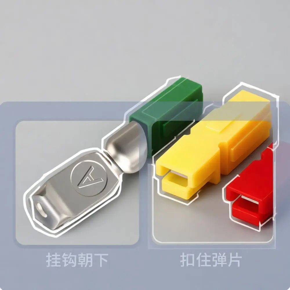 Copper Electrical Power Connector Single Pole Terminal Industrial High Amperage Plug Quick Insert Cable Wiring Block Socket