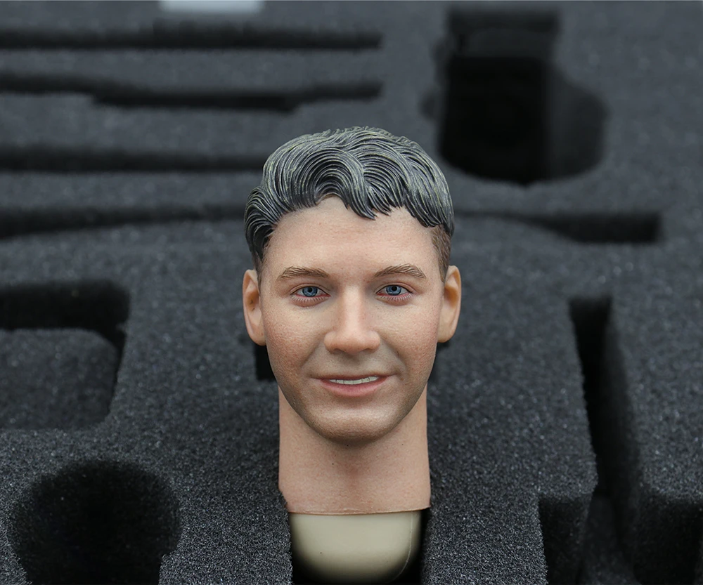 Facepoolfigure 1/6 FP-007A WWII Series Ardennes War Battle Male Vivid Head Sculpt Carving with Neck Connector Fit 12