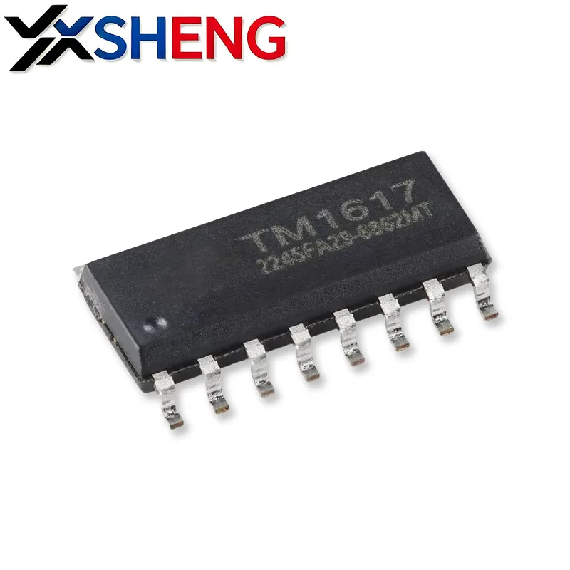 10PCS TM1616 TM1617 TM1650 TM1651 TM1652 SOP-16 Driver Control Chip IC