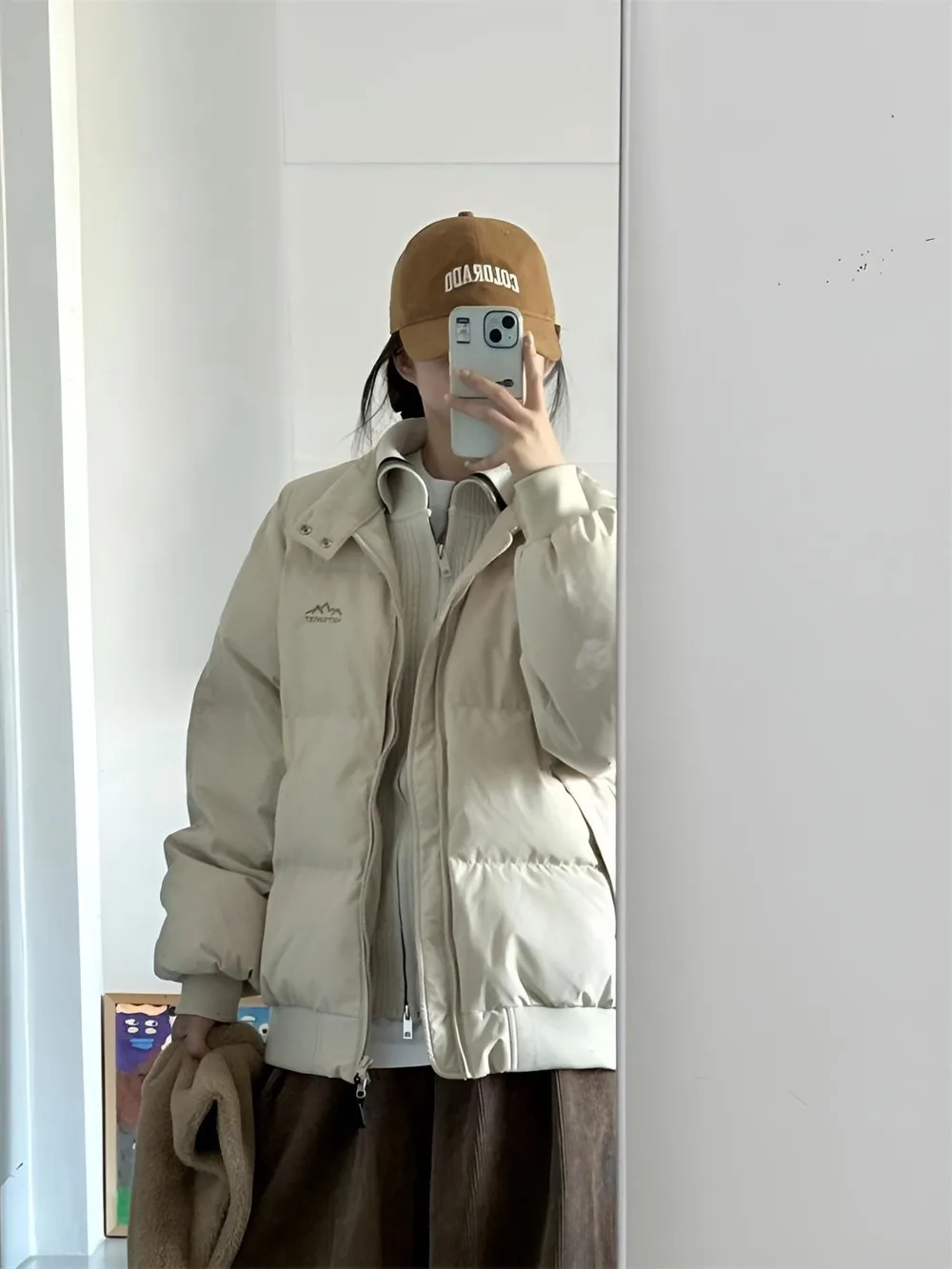 Fashionable Cotton Jacket Women's Loose Zipper Design Casual Bread Style Winter New Arrival Anti-Aging Versatile Leisure Wear