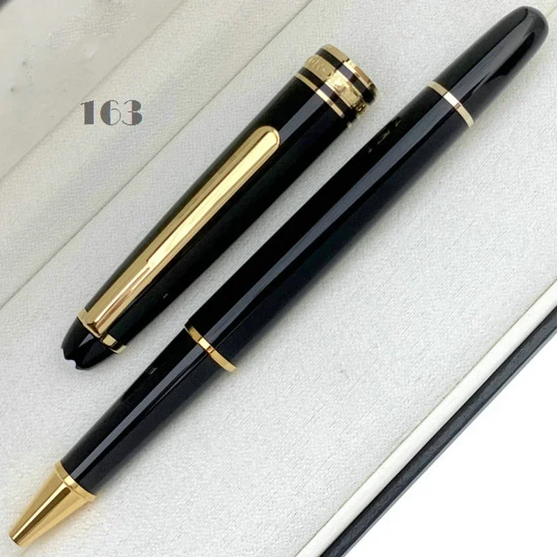 Fashion163 Luxury MB Monte Resin MB Meisterstuck Rollerball Fountain Blance Ball Pens 149 Fountian Pen View Window