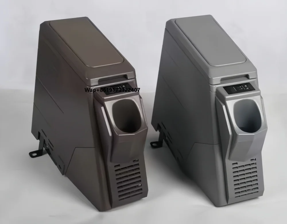 

Car Accessories Armrest Cooler Portable 12V FJ79 70 76 78 Grey Brown Box Refrigerator for LC79 Mini Fridge