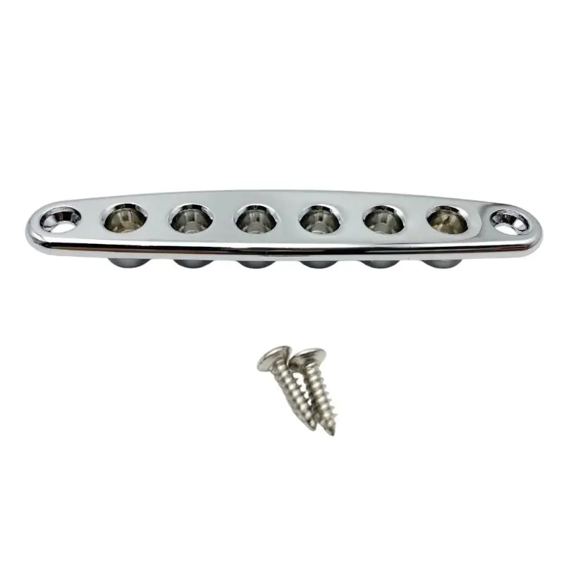 652F Iron Guitar Bridge String Ferrule with Easy Installation for Multiple Models