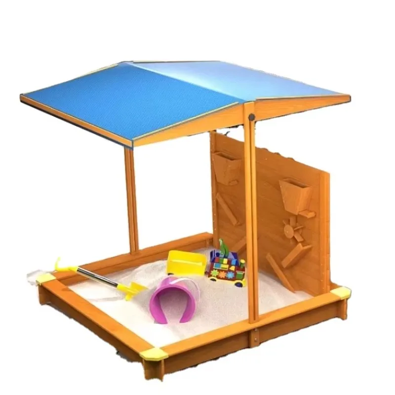 

Children's outdoor large sand pit fence kindergarten outdoor furniture toy set baby courtyard playground sand pool