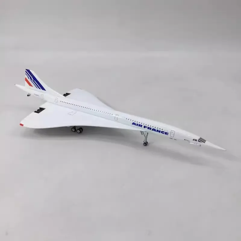 Modelo a escala 1:400/1:200, aleación fundida, aire británico/Francia Concorde, avión, juguetes de exhibición, colección de aviones, regalos para seguidores