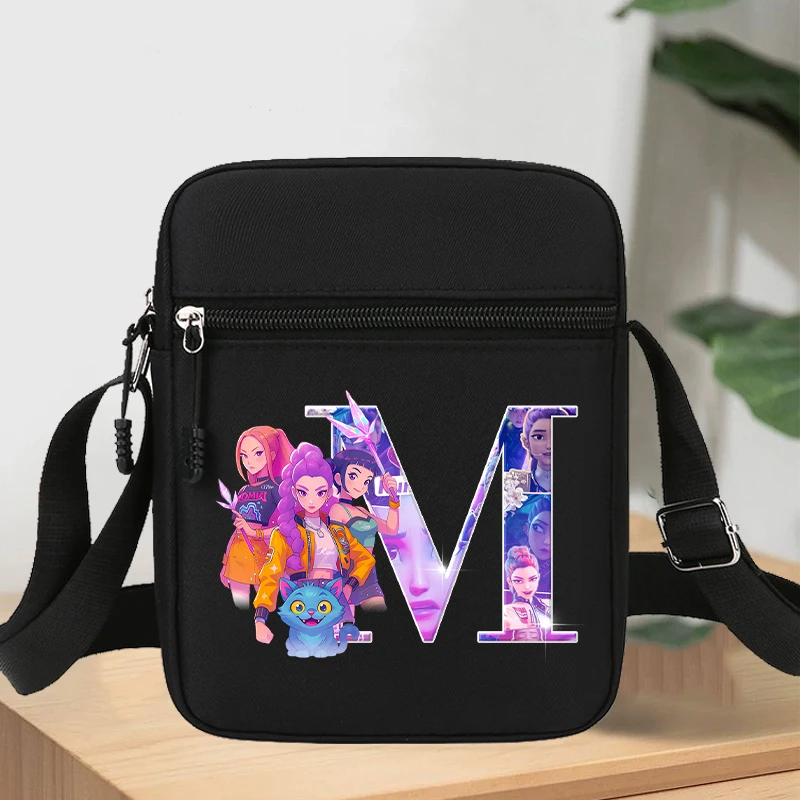 K Pop Demon Hunters женские сумки на плечо Kawaii сумка с буквенным принтом модная сумка через плечо милые сумки для покупок рождественские подарки