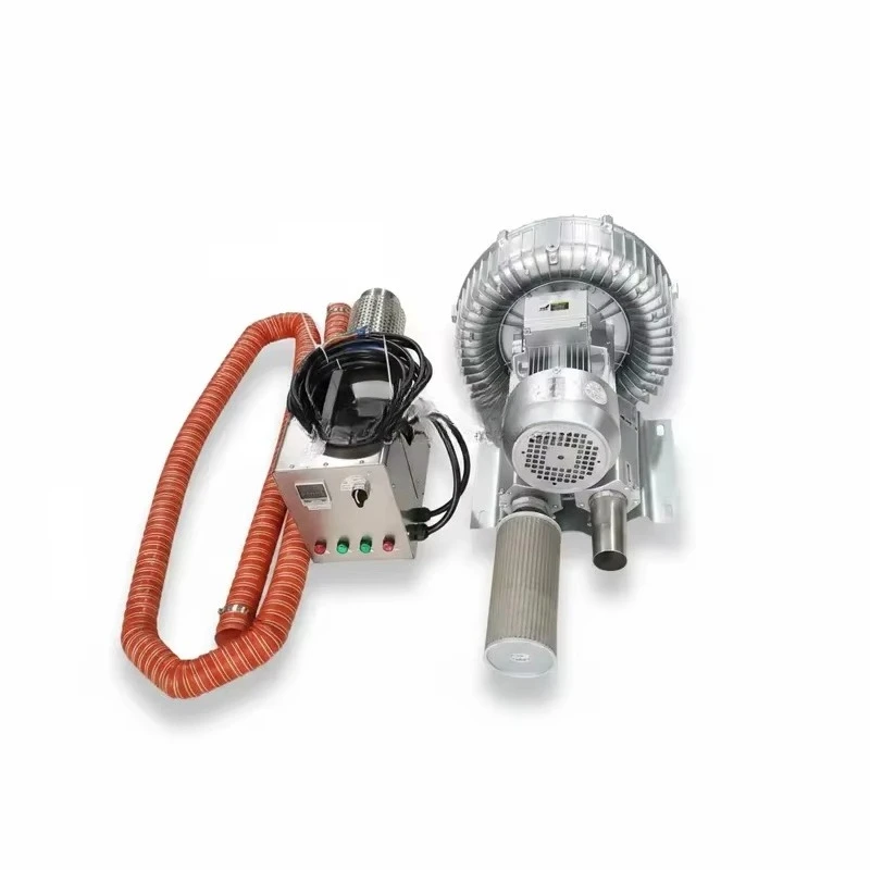 Custom Portable Industrial Hot Air Blower 3kW to 10kW 220V 380V with Digital Thermostat for Leaf Drying Processing