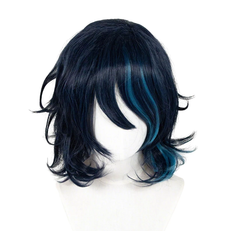 Pelucas de Cosplay ND Tsumugi Aoba, postizo, conjunto de estrellas, pelucas de pelo para Cosplay, resistentes al calor para fiesta de disfraces Comic Con Coser