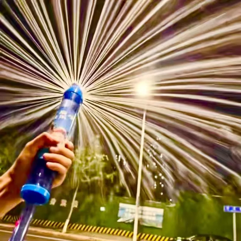 Pistola de tiro de agua con fuegos artificiales, juguete en aerosol, juguetes para piscina, playa, lucha contra el agua, verano, salpicaduras al aire libre, juego de agua, pistola de chorro para niños