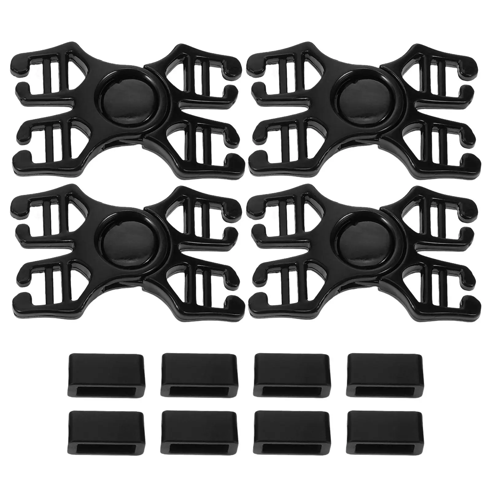 4Pcs Swim Goggles Strap Connector Universal Button Replacement Plastic Buckle Comfortable Fit Swimming Goggles Supply Essentials