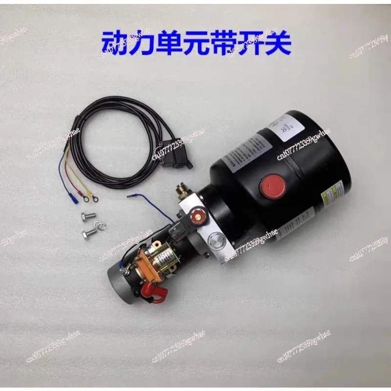 

Gasoline electric vehicle modification hydraulic dump tipping bucket electronically controlled lifting 12V60V72V48V