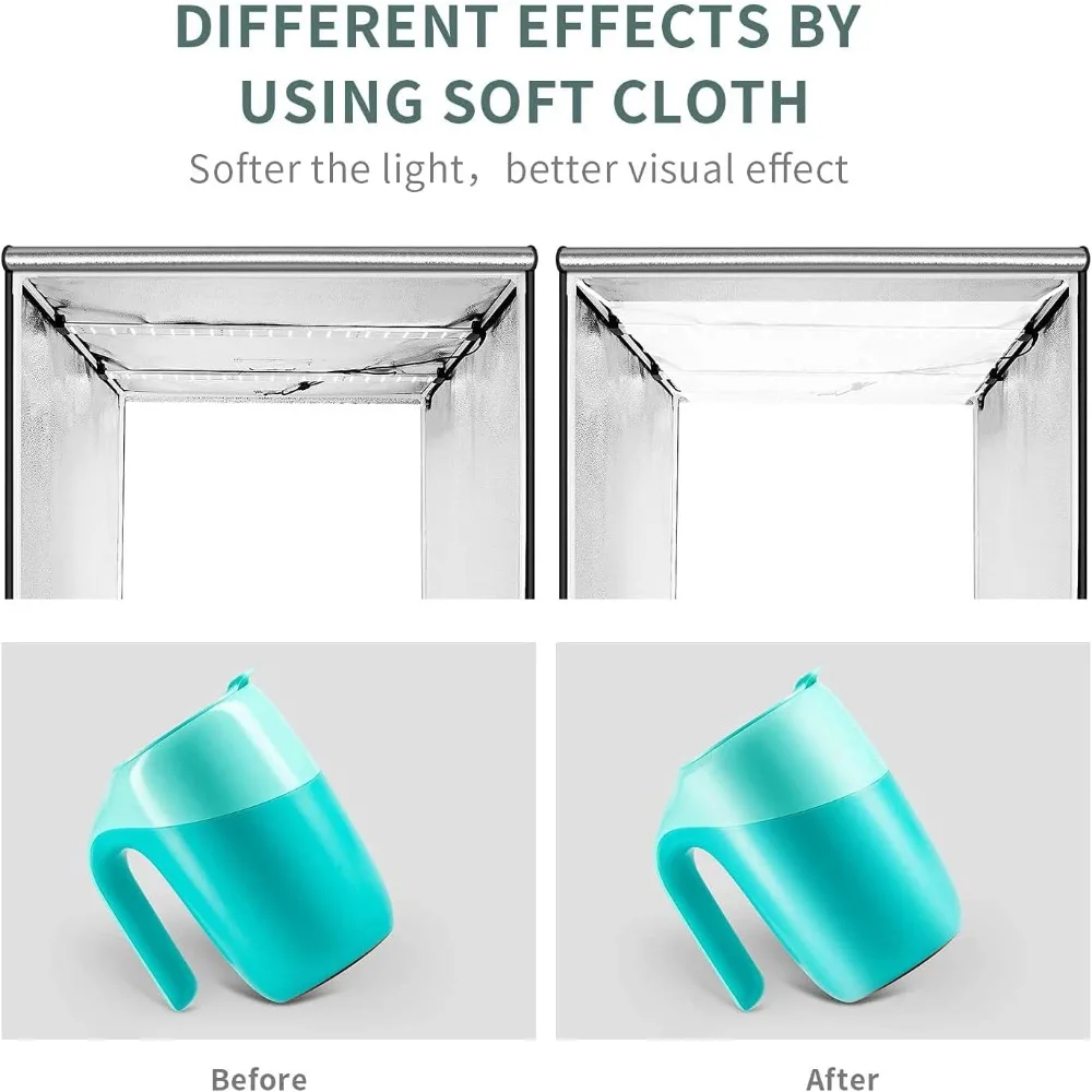 High quality Photo Box, Photo Light Studio Box 35"/90cm 126 LED Light Photo Shooting Tent Table Top Photography Lighting Kit-NEW