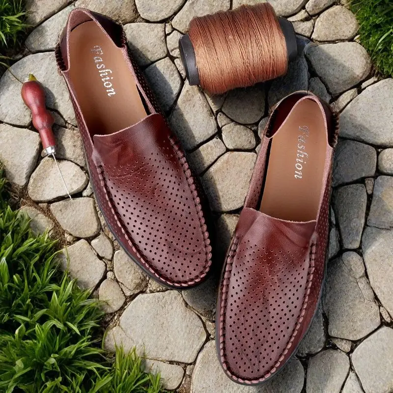 Lazy pedal Doudou shoes, daily business shoes, fashion classics, high-quality casual business loafers