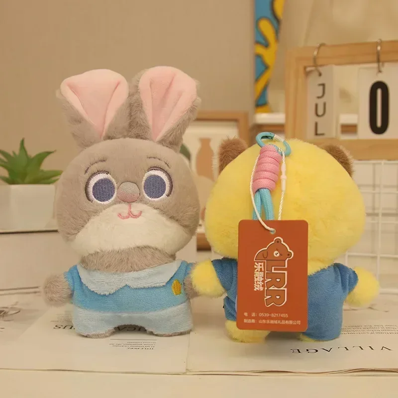 متوفر في المخزون منتج جديد سلسلة مجنون Zootopia ألعاب من نسيج مخملي كارتون لطيف دمية لطيف قلادة هدية دمية للأطفال