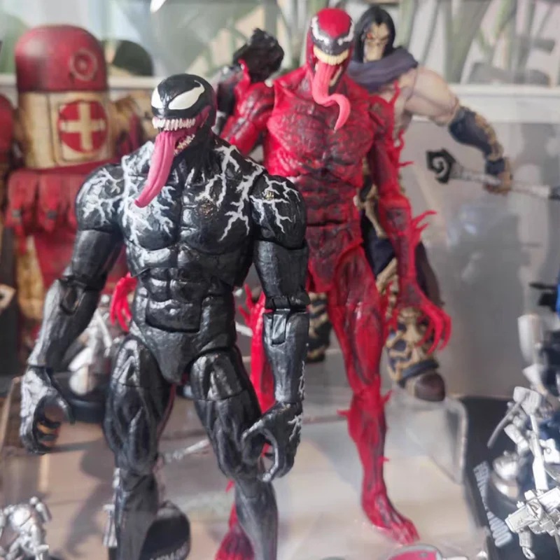 Nowość w magazynie Marvel Legends Series Carnage, Venom 2: Let There Be Carnage Deluxe Kolekcjonerska 6-calowa figurka na prezent