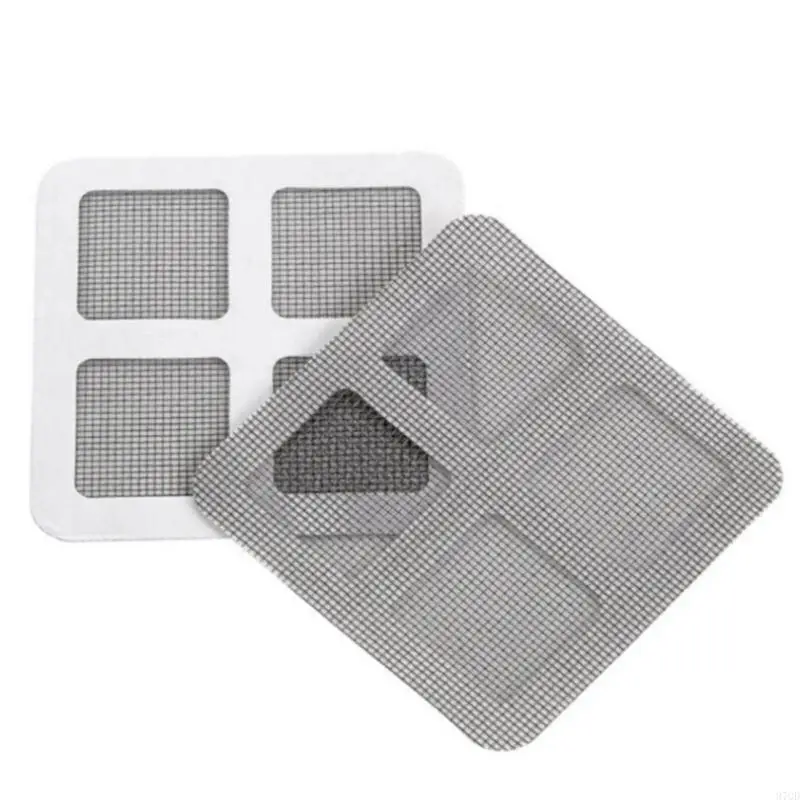 97QD Window Screen Anti Insect Fly Net Repair Tape Adhesive Strong Adhesive Door Screen Broken Hole Repair Mesh Patches