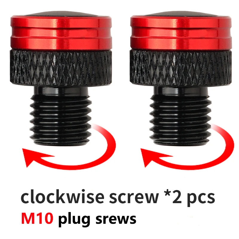 NEW Motorcycle Accessories CNC Mirror Hole Plugs Caps Screw Bolts Cover Fit For KTM 1390 Super Adventure 1390 Super Duke R 2023+