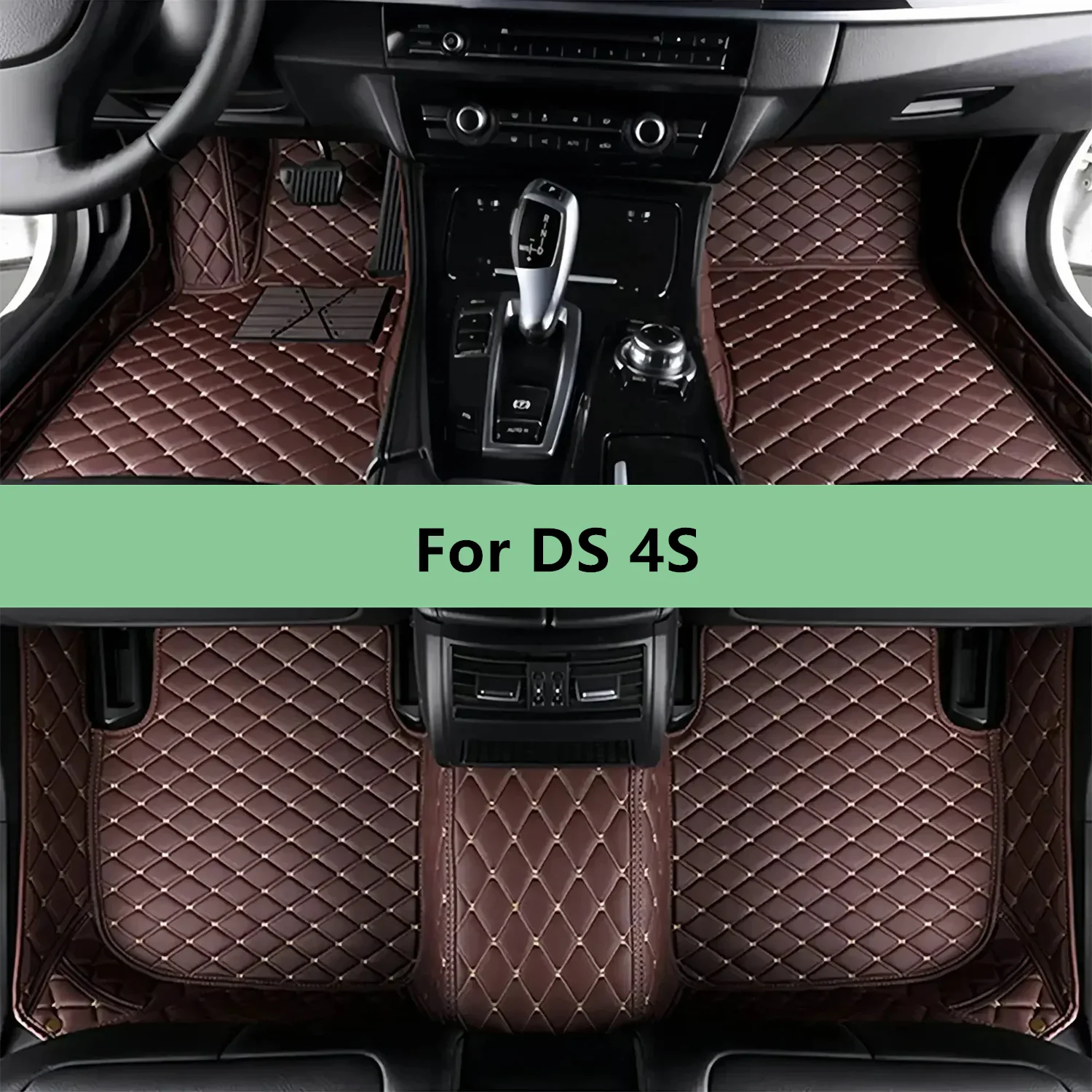 

Car Floor Mats For DS 4S 2016 2017 2018 Floor Mats For Men Women Car Accessories Auto Carpets