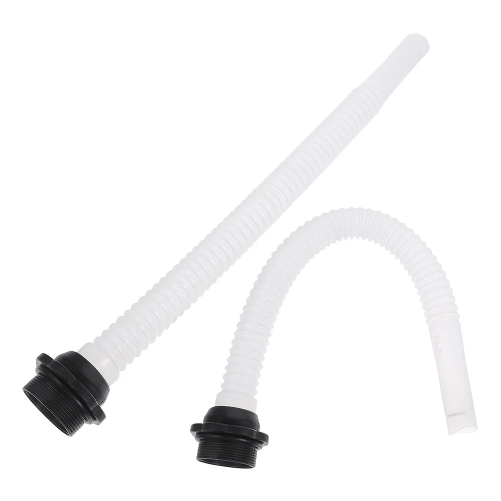 

2Pcs Flexible Plastic Fuel Hose Oil Tube Gas Can Fuel Transfer Line Car Motorcycle Oil Injector Tube Leak Proof