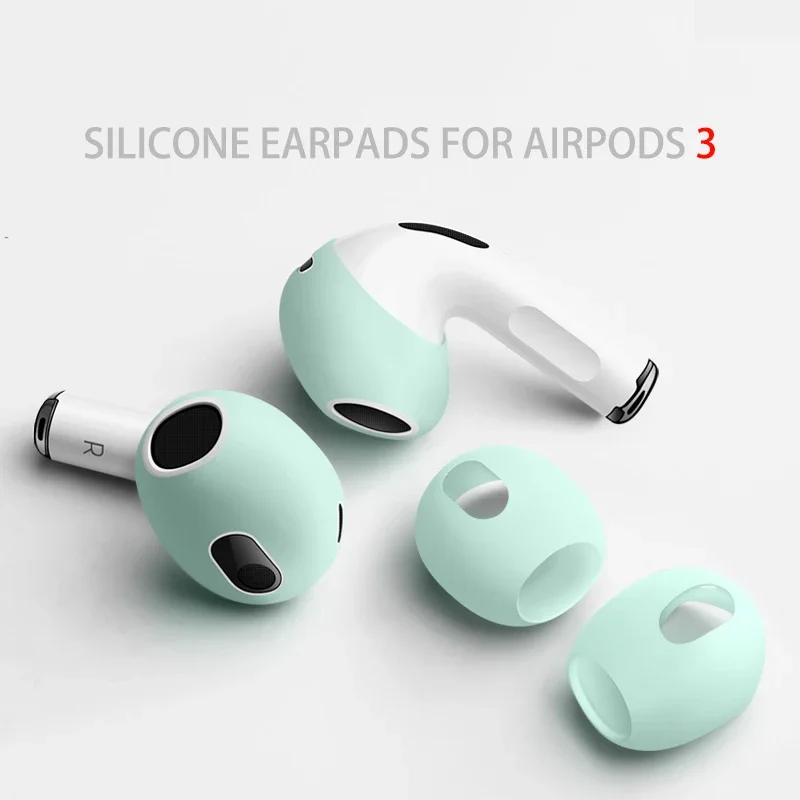 1/5 Pairs Ear Pads Compatible with AirPods Pro/3/2/1 Earphones Ear Caps Silicone Case Eartips (AirPods Not Included)