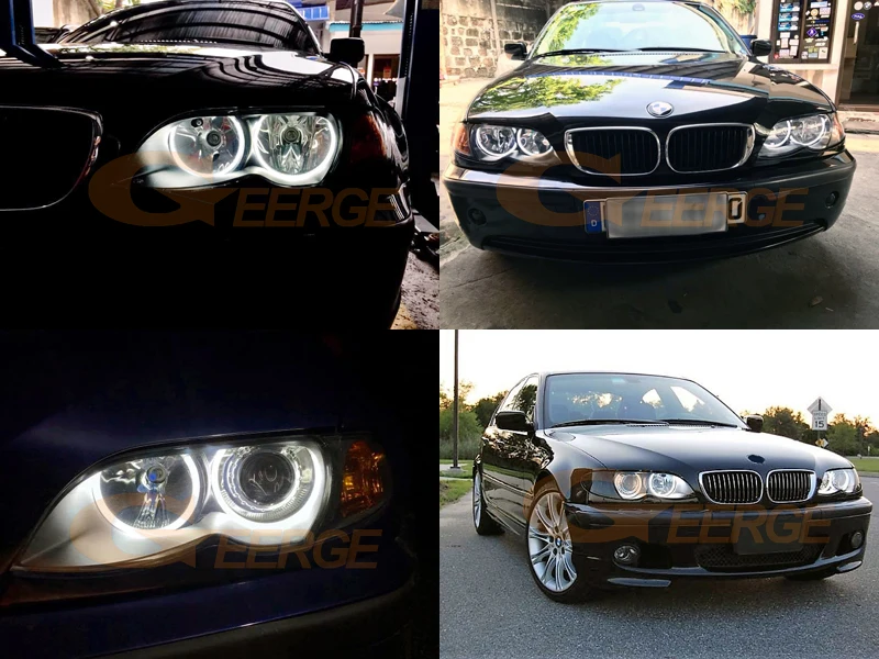 For BMW E46 Sedan Touring 1998 - 2005 318i 320i 323i 325i 328i 330i 320d 330d Ultra Bright CCFL Angel Eyes Kit Halo Rings