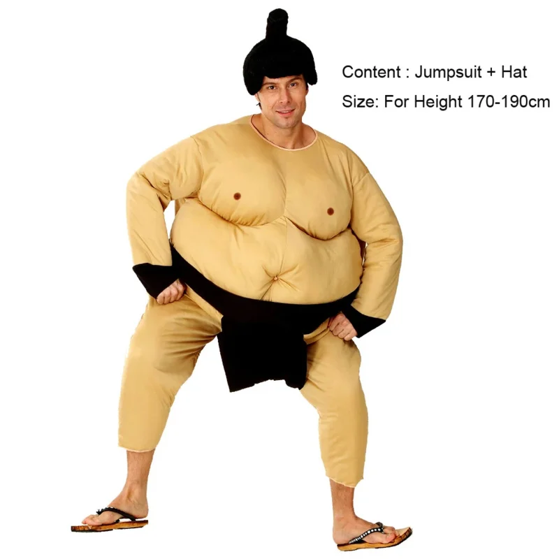 Snailify Men Costume For Halloween Adult Sumo Wrestler Costume Game Cosplay Carnival Purim Party Role Play