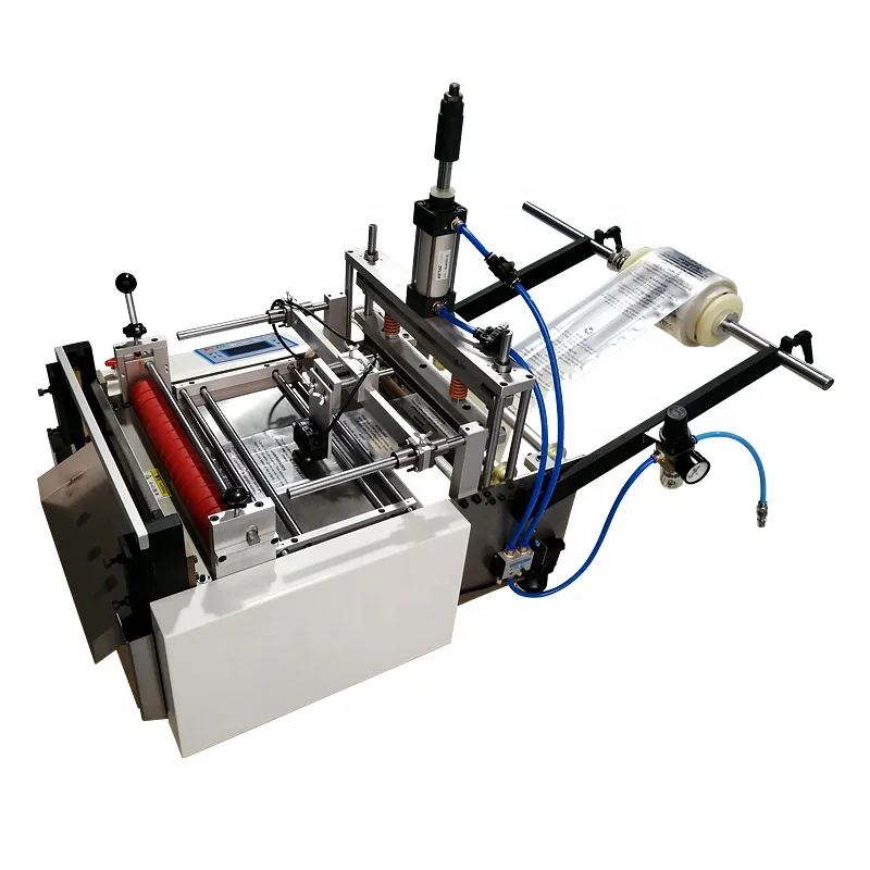 Durable Liquid Bag Making Machine Easy Operation Plastic Bag Cutting And Sealing Machine Bottom Seal Bag Making Machine