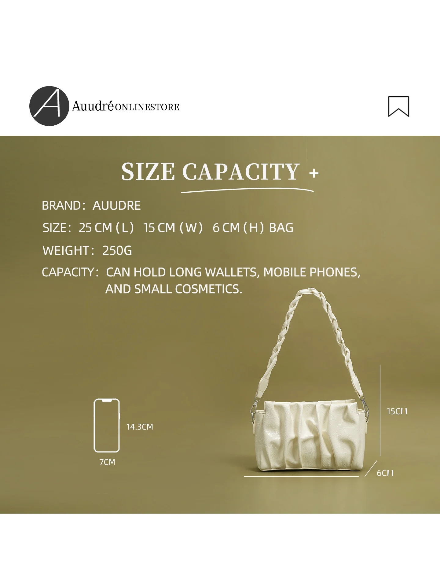 

Faionable Auudre, женская маленькая сумка через плечо, лето 2023, мягкая искусственная кожа на молнии, повседневная сумка