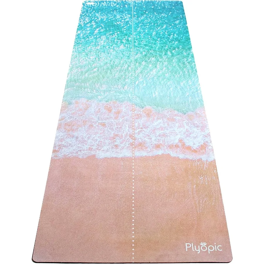 

. All In One Yoga Mat Luxury Sweat-Grip Mat/Towel Combo Ideal for Yoga Hot Yoga Bikram Pilates Workout Exercise Eco-Friendly Na