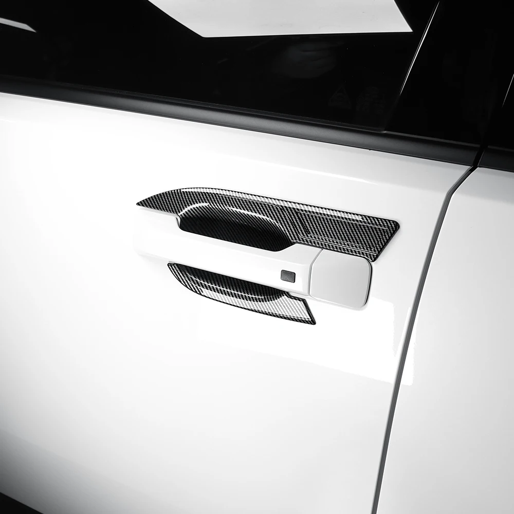 

4 шт. автомобильная внешняя наружная дверная чаша, декоративная полоса из АБС-пластика, декоративные детали для Hyundai Santa Fe MX5 2024 2025 LHD RHD