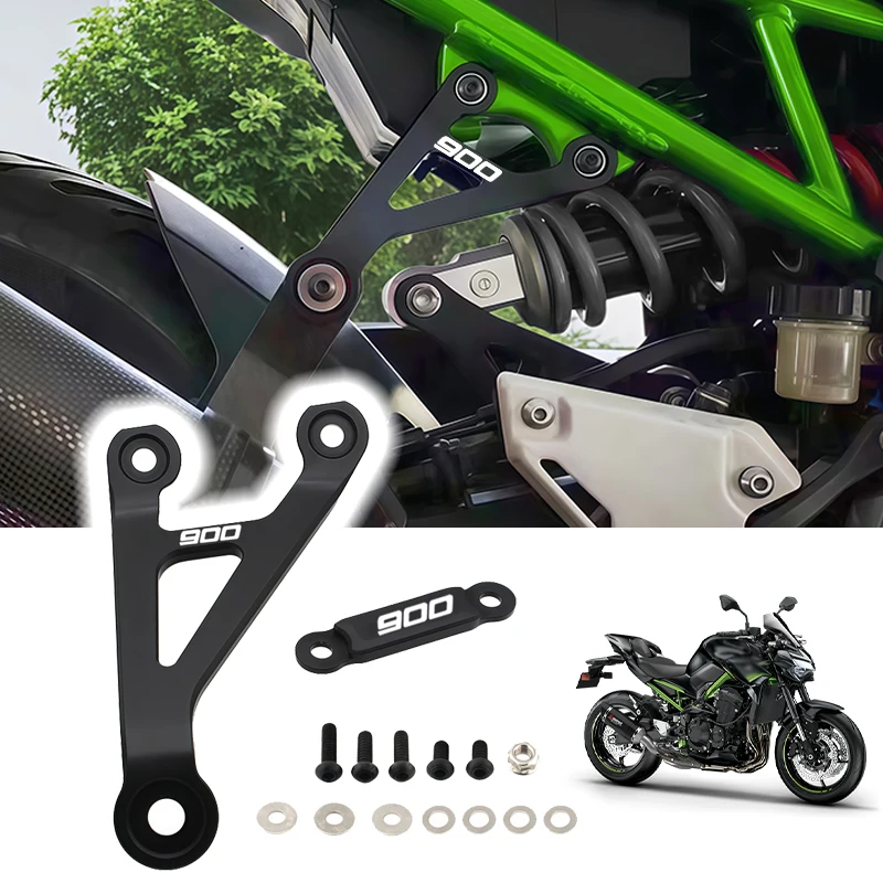 Motorcycle Aluminum Exhaust Holder Hanger Exhaust Bracket Mount Holder Fit For Kawasaki Z 900 Z900 2017 2018 2019 2023 2024
