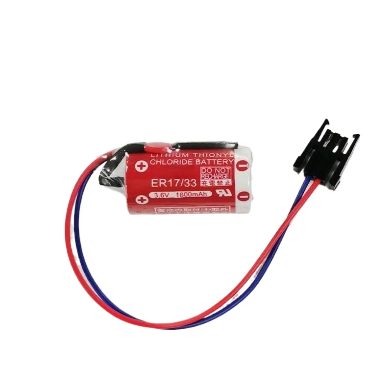 ER17/33 Battery 3.6V 1600mAh for PLC Industrial Control High Quality Disposable Replacement Battery