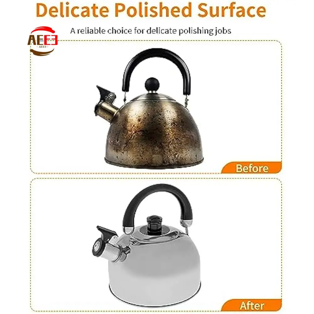 

AEE3-14Pack 4-дюймовый полировальный диск из шерстяного фетра, полировка шерсти для полировки для угловой шлифовальной машины 100, полировальный круг для шерсти