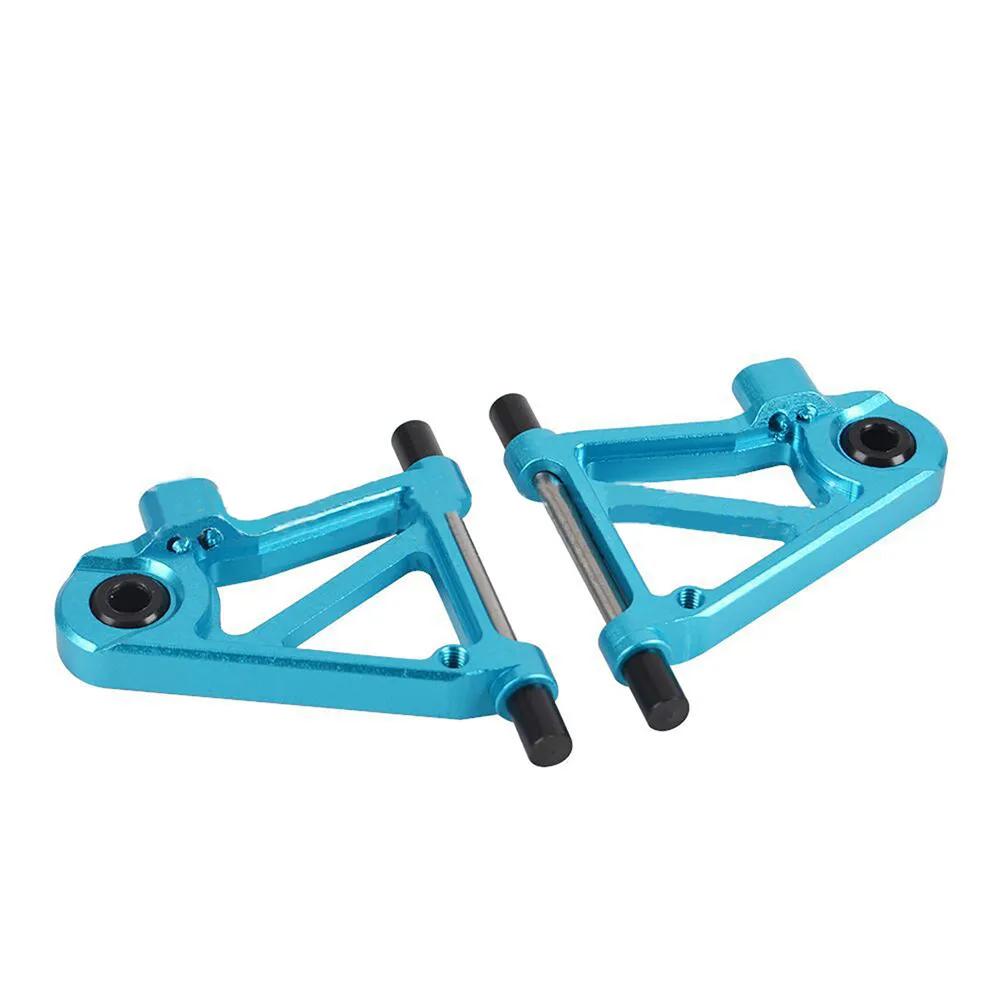 Kits de repuesto de brazo inferior delantero de aleación de aluminio, 2 uds., para 1/10 Tamiya TT02 RC, piezas de mejora de coche, accesorios