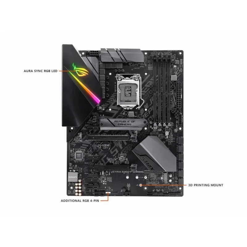 FOR ASUS ROG Strix B360-F Gaming Motherboard Supports 9600K B360 DDR4 64GB 1151