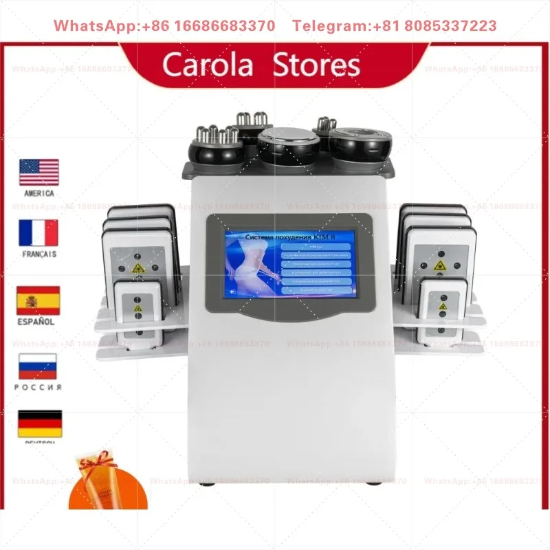 KIM8 6-in-1 40K Cavitation Vacuum Lipo Machine
