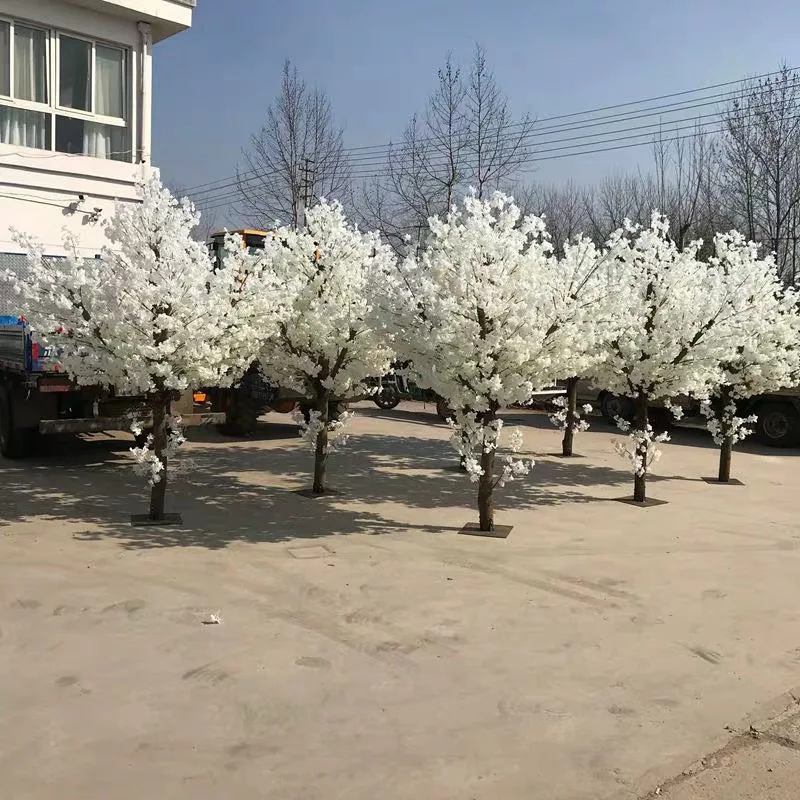 Customizable Silk Artificial Cherry Blossom Tree 1.5m-5m Indoor Outdoor Wedding Graduation Easter Christmas New Year Events
