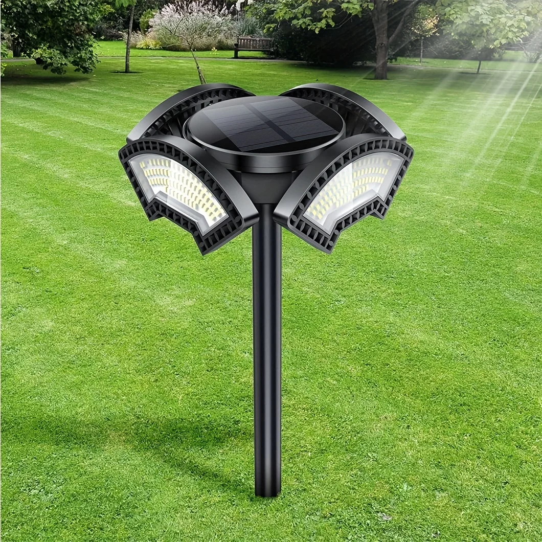 304 LED Solar Powered Outdoor Security Light - Waterproof, Wireless & Perfect for Home, Garden, Patio & Garage!