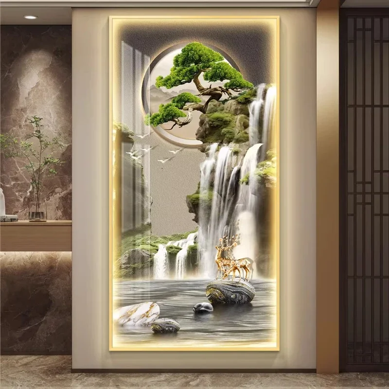 Home Decor Items Light Luxury Led Lamp Room Decoration Poster Marvel Wall Art Room Decor Posters Pictures Wall Decoration