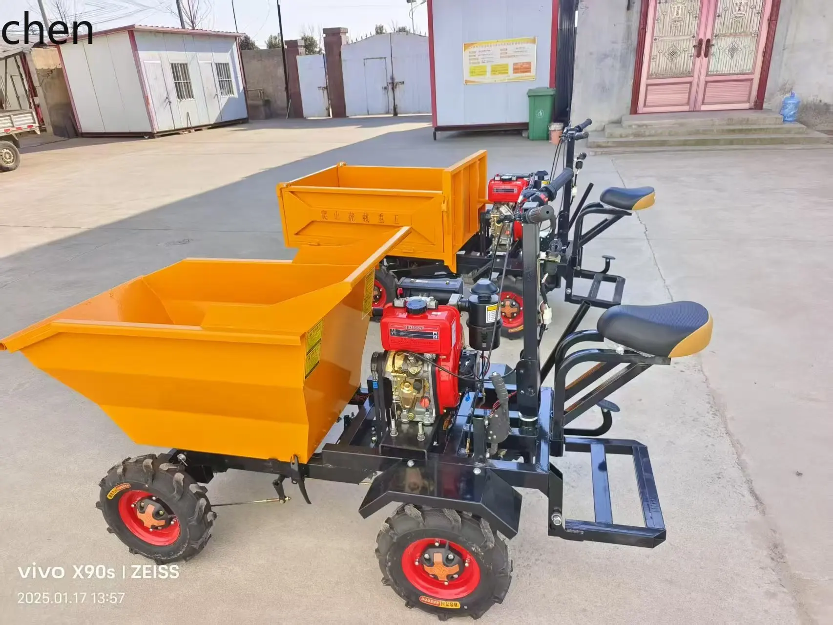 

ZML agricultural four-wheel dump truck site handling mountain orchard transport truck climbing king