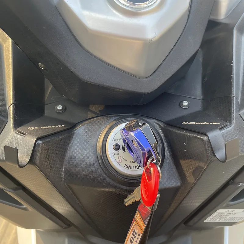 Motorcycle Front Luggage Hook Bracket Bag Hang Holder Cargo Frame Storage Hanger Hook for SYM CRUISYM 300 Aluminum Accessories view 6