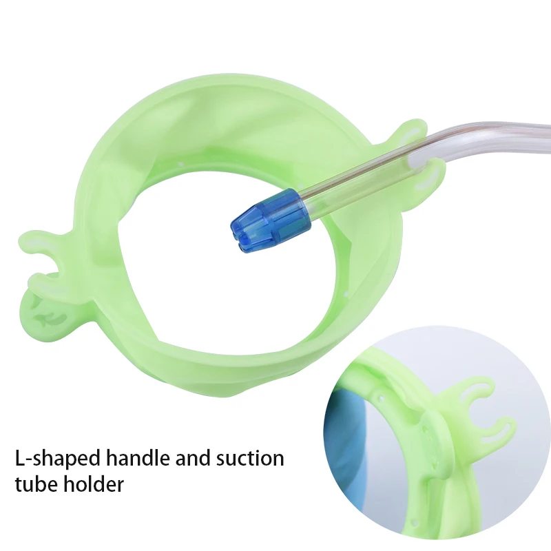 1pc Dental Mouth Opener Rubber Cheek Retractor Dental Mouth Opener Rubber Barrier Expanders Consumables