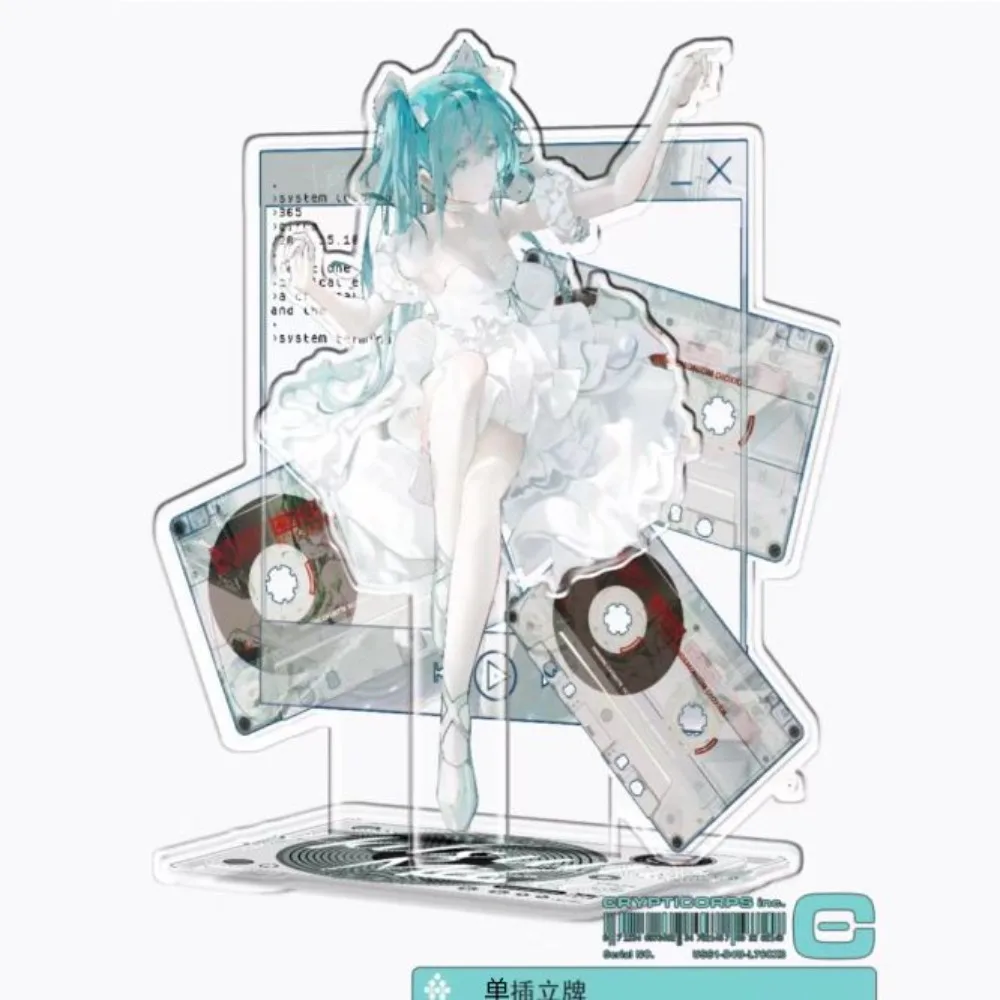 New Hatsune Miku Acrylic Stand Figure Hatsune Miku Project Diva Anime Peripheral Cute Delicate Grace Desktop 10cm Ornaments Gift