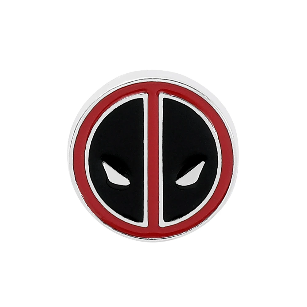 Cartoon Deadpool Shirt Brooch Enamel Pins Metal Broches for Men Boy Badge Pines Metalicos Brosche Accessories