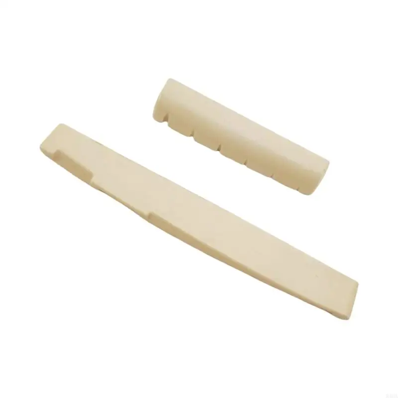 Guitar Bridge Saddles with Nut Acoustic Guitar Accessories Plastic Steel Texture for Right Handed 6 String Instruments - Image 5